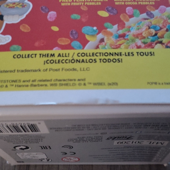 Funko Fred Flintstone with Fruity Pebbles Figure - Picture 8 of 10